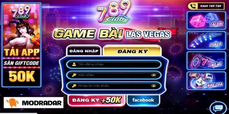 Ứng dụng game 789club